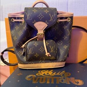 Louis Vuitton Montsouris Mini Backpack